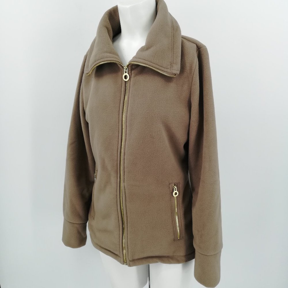 Calvin Klein Brown Zip-Up Hoodie